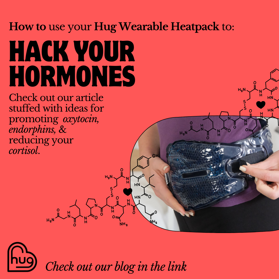 Hack your hormones with your Hug Wearable Heatpack