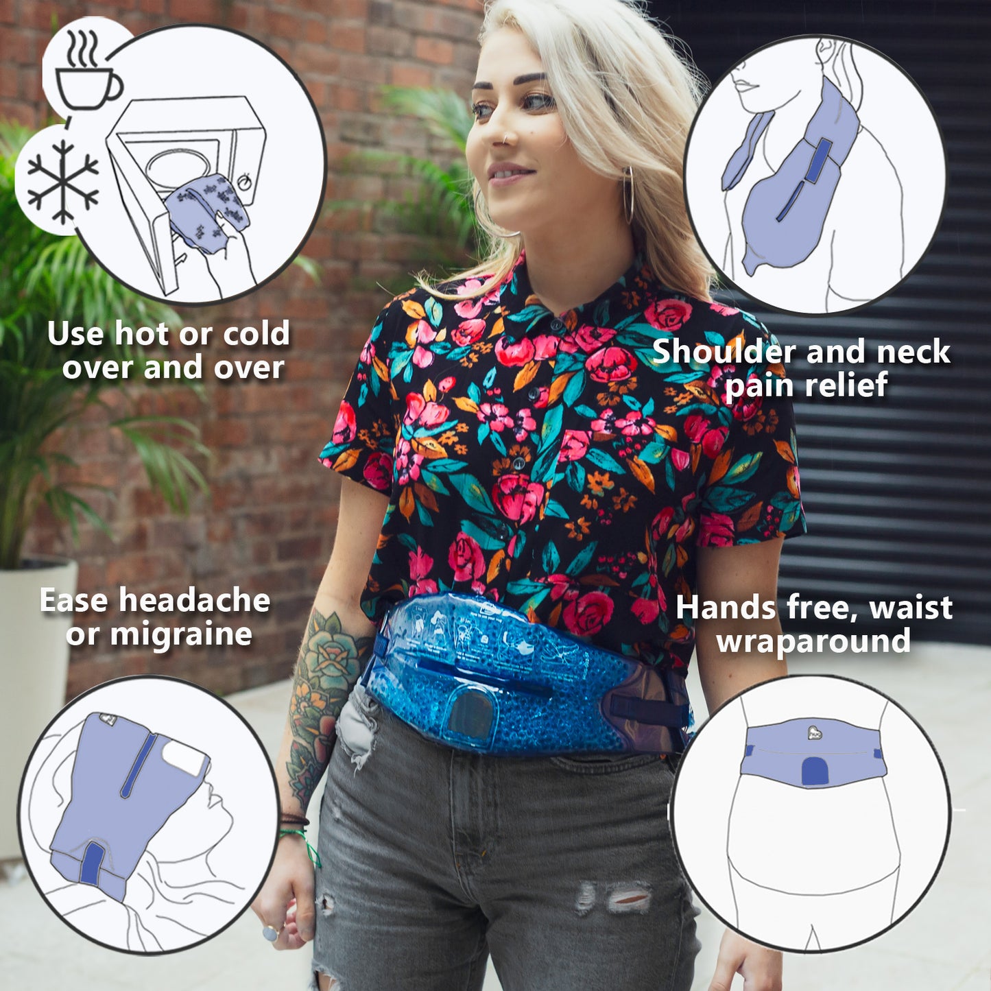 Hug Wearable Heatpack