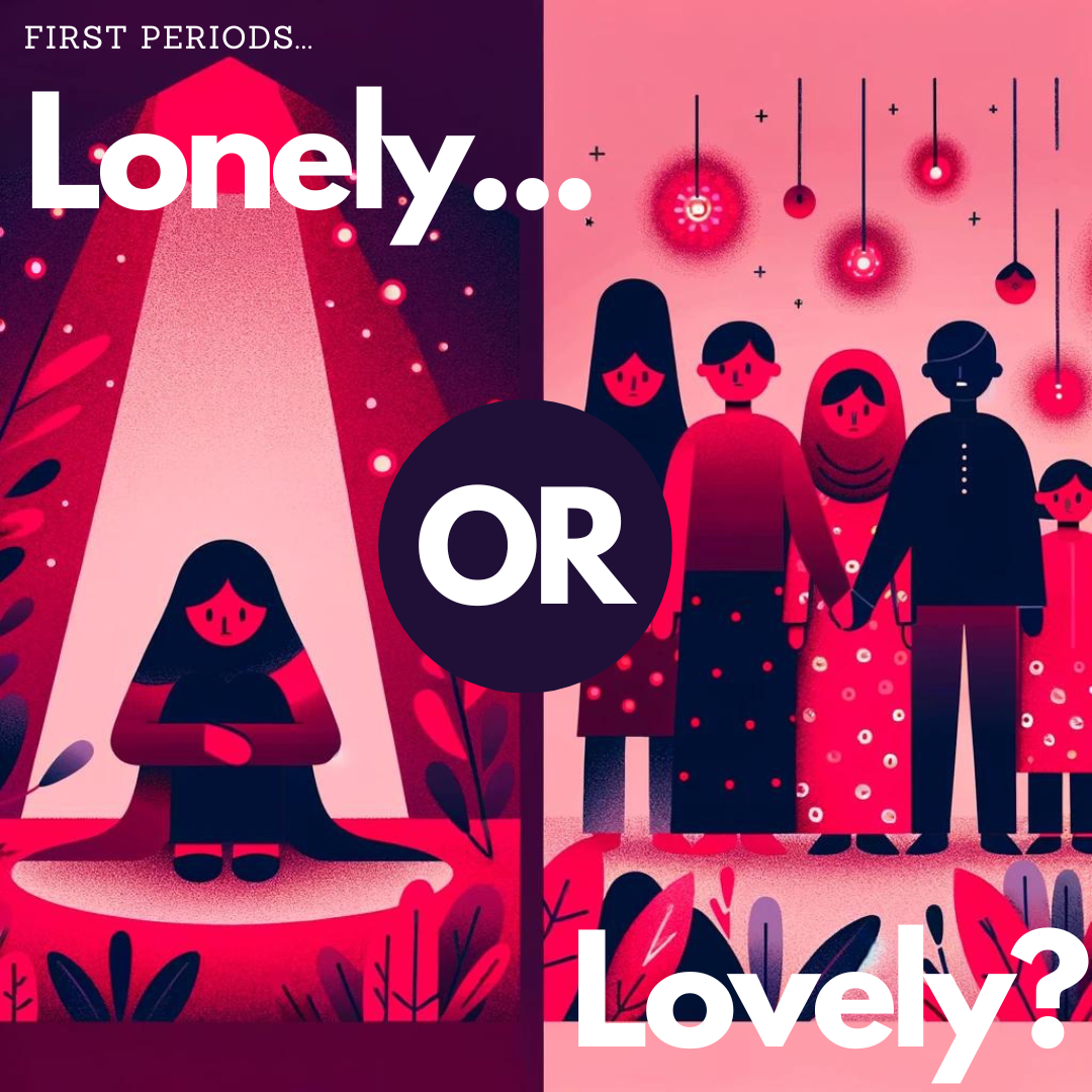 How to help your daughter with her first period: Creating positive first period experiences.